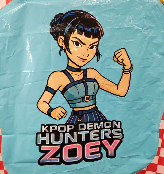 18" KPOP Demon Hunters (Zoey) Mylar Balloon