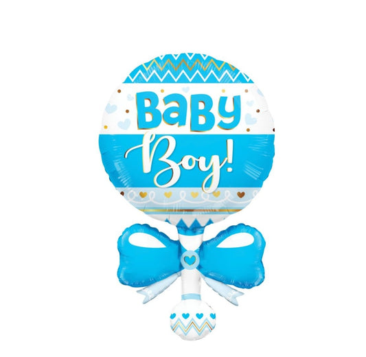 SuperShaper Baby Boy Rattle