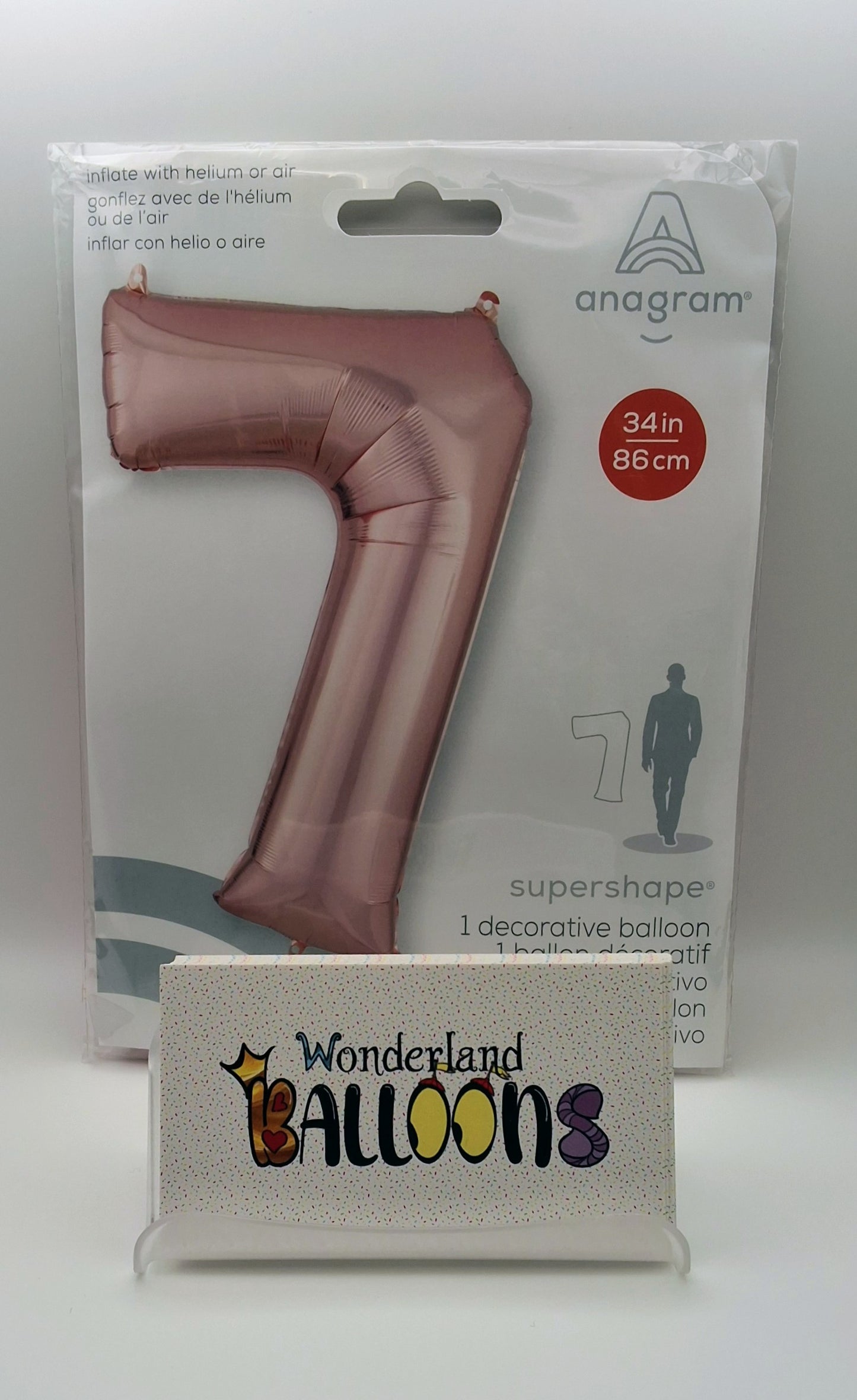 Anagram Rose Gold #7 Mylar