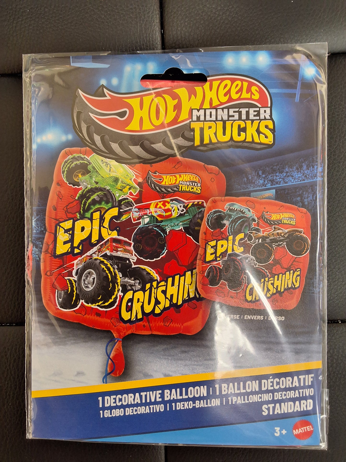 Hot Wheels Moster Truck 18in Mylar Balloon