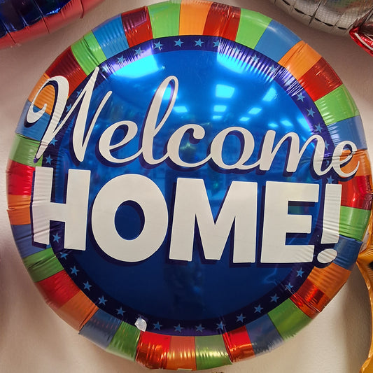SuperShaper Welcome Home Circle Mylar Balloon