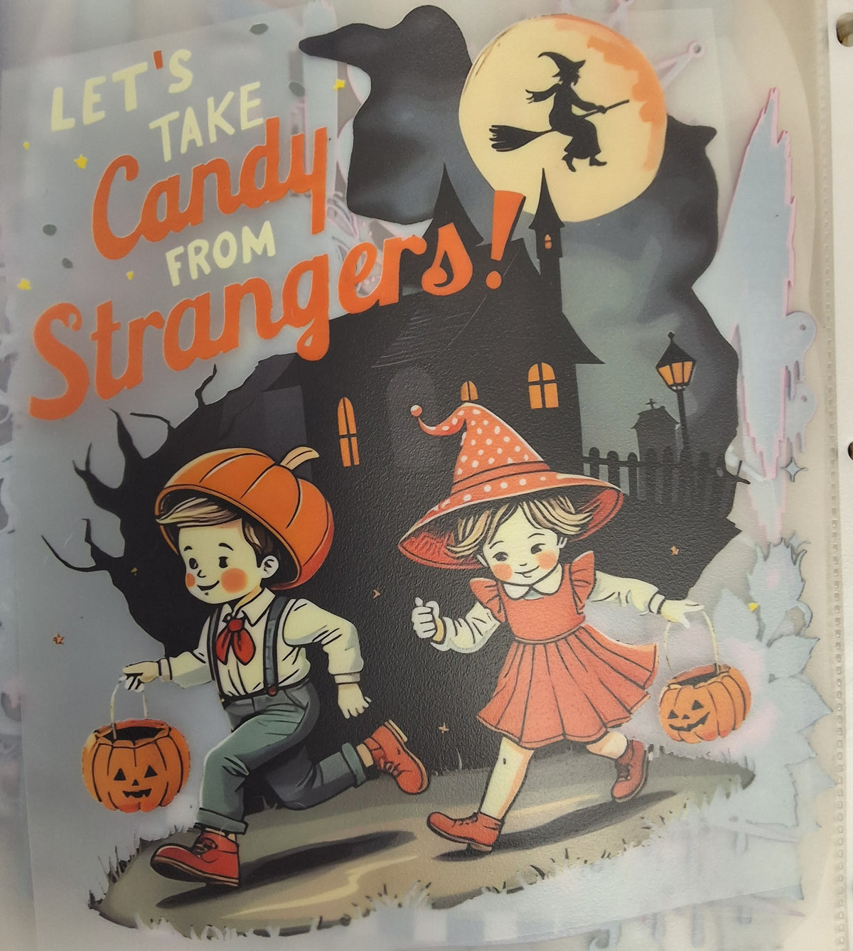 Halloween Let's Take Candy from Strangers (Pick a shirt color)