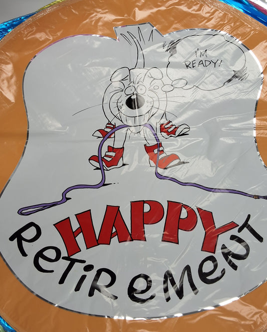 20" Dog Retirement Mylar Balloon