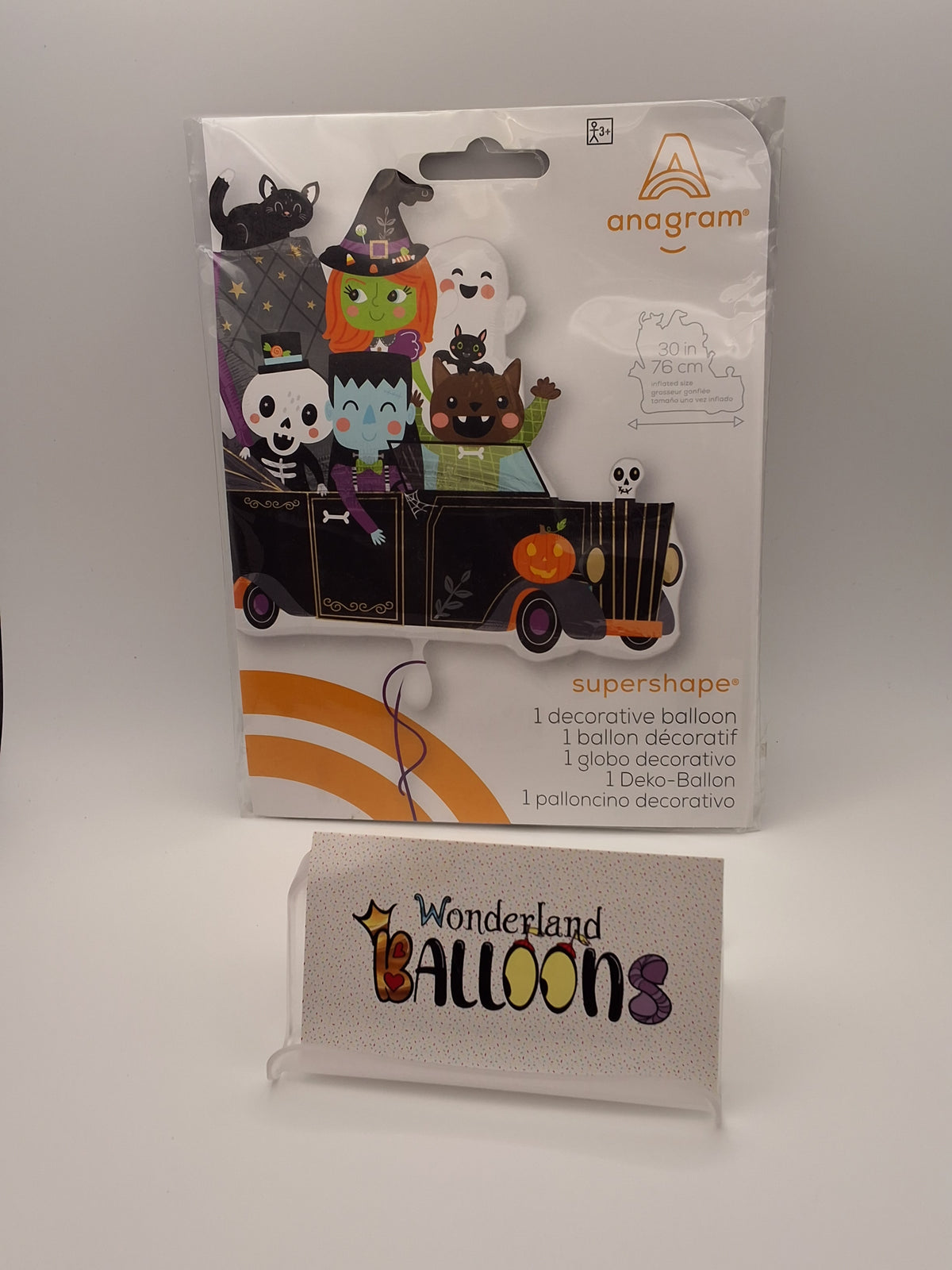 30" Monster Mingle Mylar Balloon