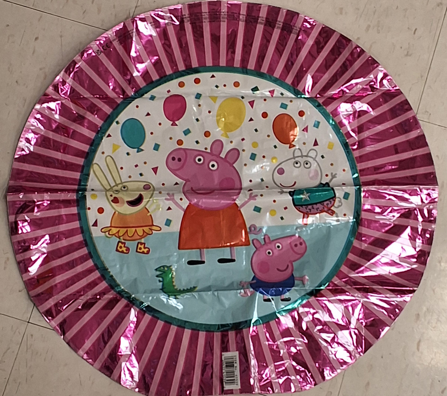 18in Peppa Pig Mylar Balloon