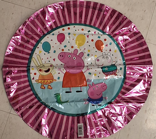 18in Peppa Pig Mylar Balloon