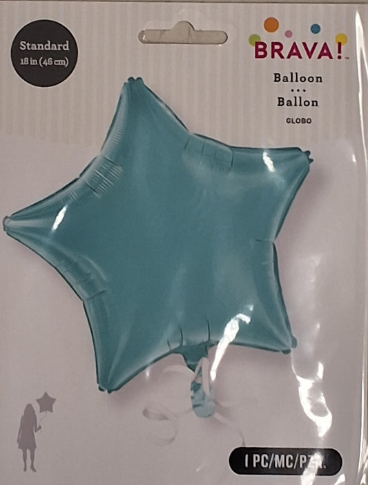 18in Carribean Star Mylar Balloon