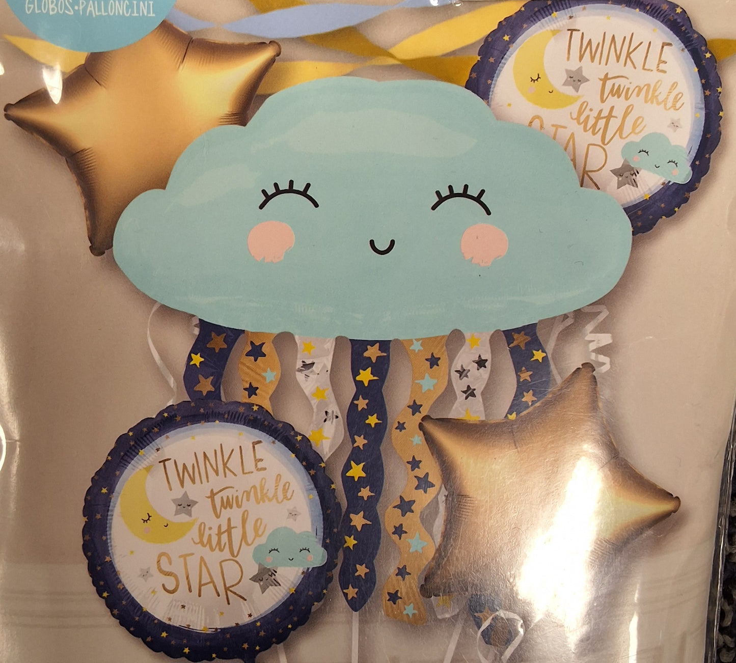 Baby Twinkle Twinkle Bouquet Mylar Set