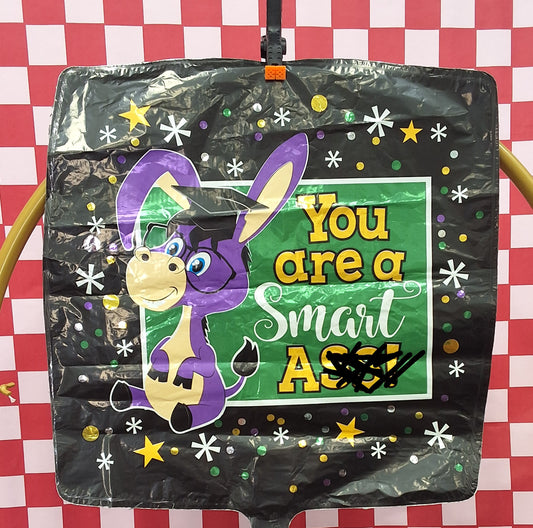 Grad Smart @ss Mylar Balloon