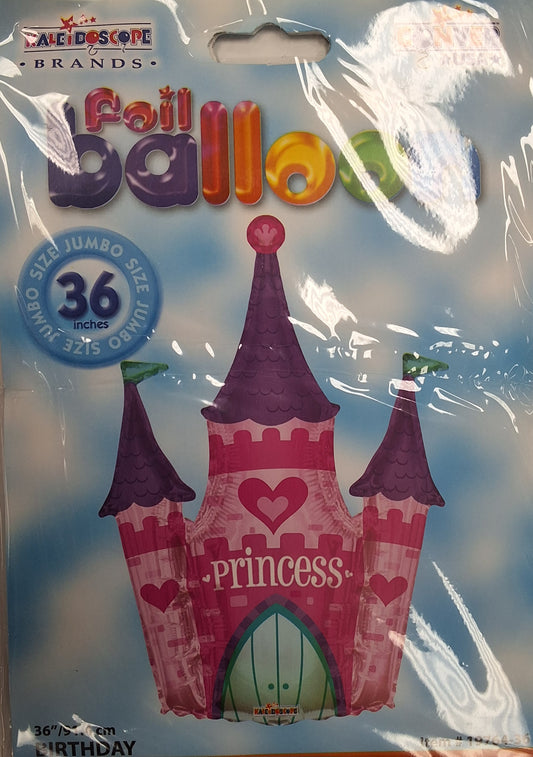 36" Princess Castle SuperShaper Mylar