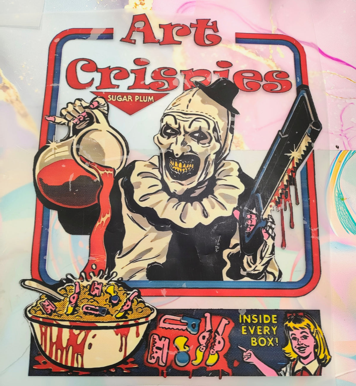 Art Crispies (Art Clown) Transfer