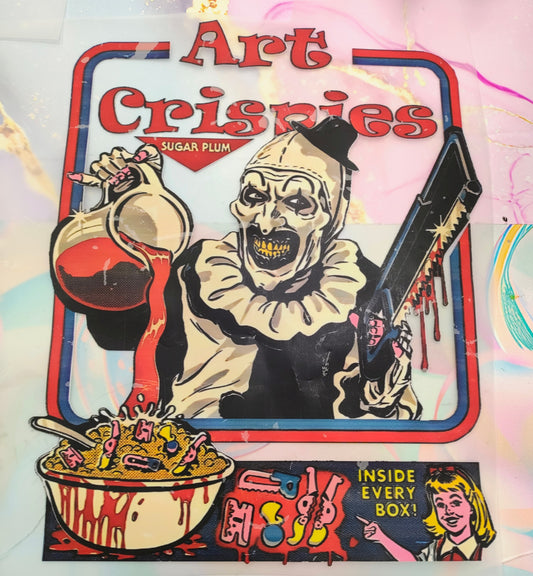 Art Crispies (Art Clown) Transfer