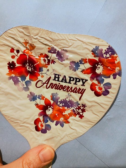 Stick Balloon Happy Anniversary