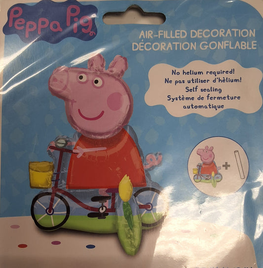 Air filled Peppa Pig Table Sitter