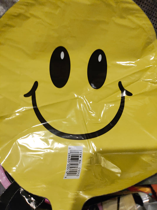 Smiley Face Stick Balloon