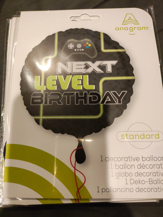 18in Gamer Mylar Balloon