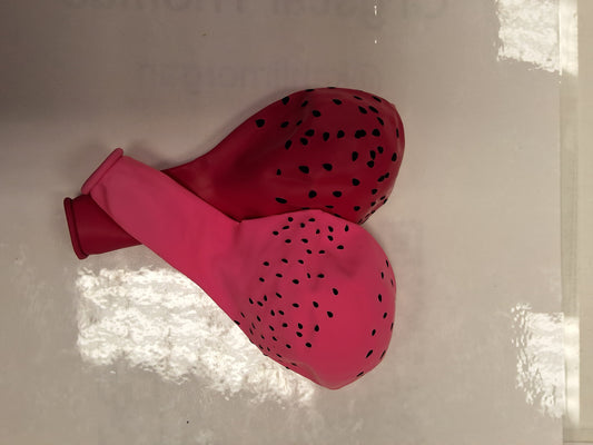 12in Strawberry/Watermelon Latex