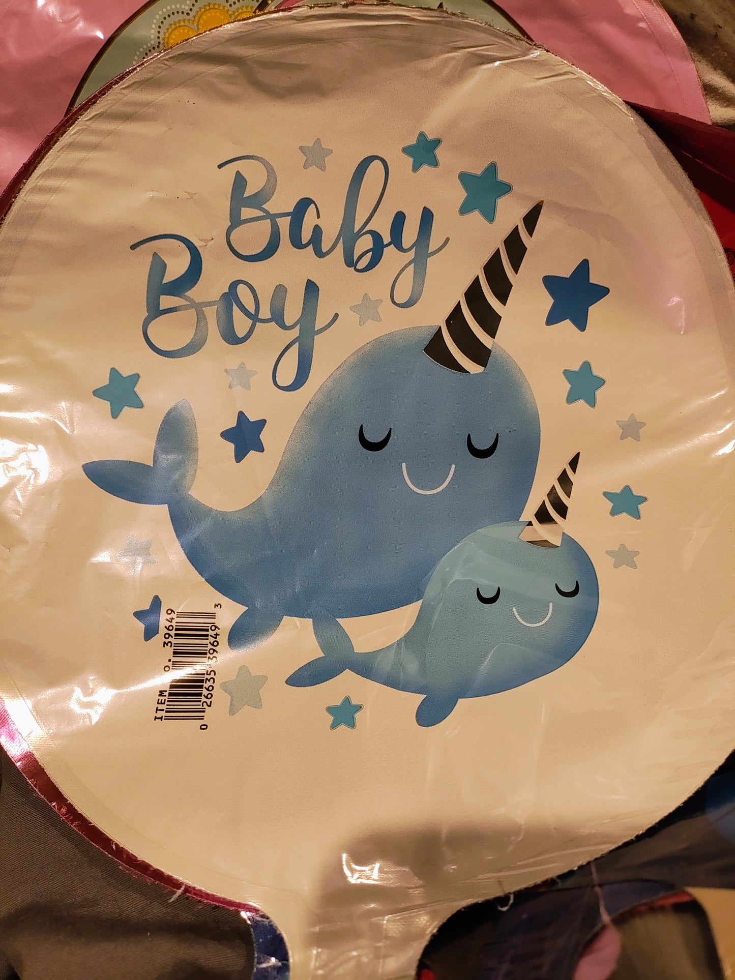 Baby Boy Norwall Stick Balloon