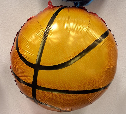 18" Basketball Mylar Balloon