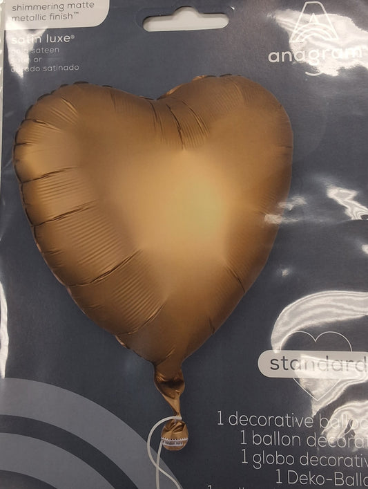 18" Matte Gold Mylar Balloon
