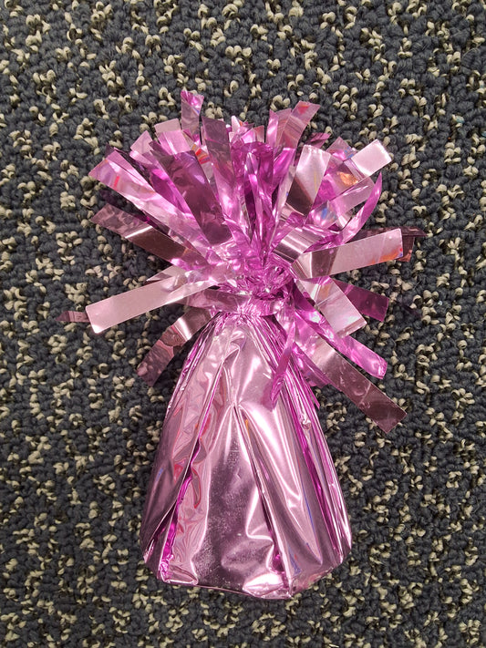 Light Pink Pom Pom Balloon Weight