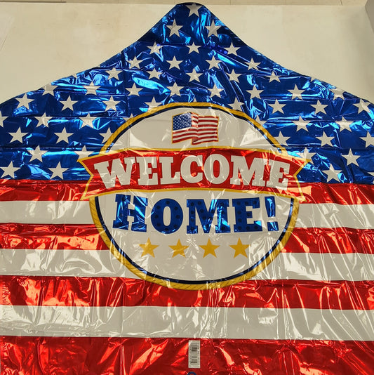 SuperShaper Welcome Home Star Mylar Balloon
