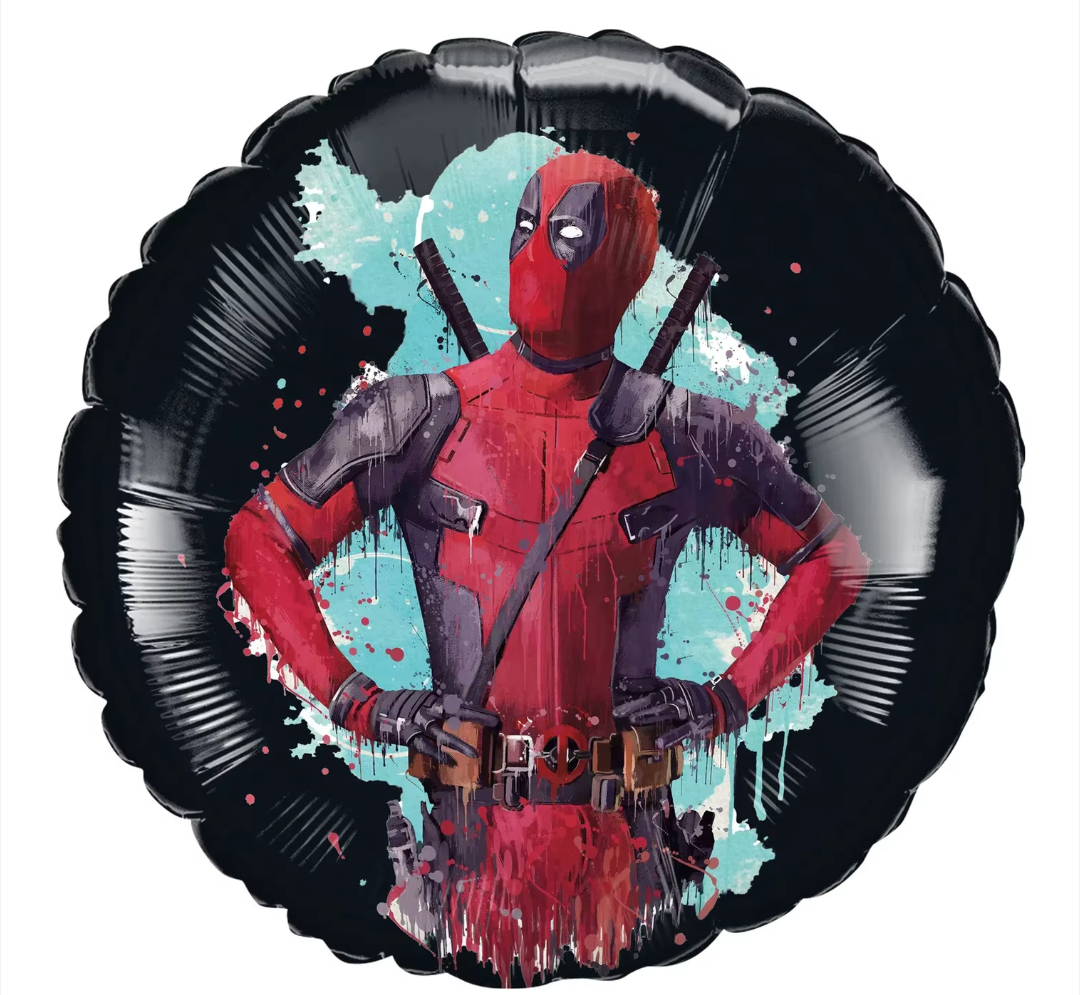 18in Deadpool Mylar Balloons
