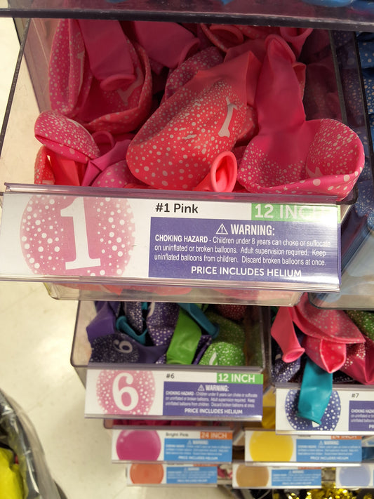 12in Pink #1 Latex