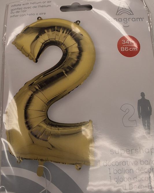 34" White Gold #2 Mylar