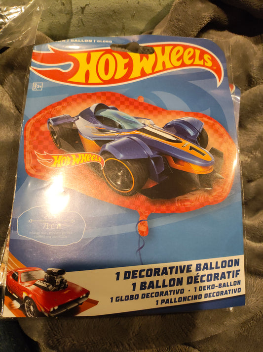 SuperShaper Hot Wheels Car Mylar Balloon