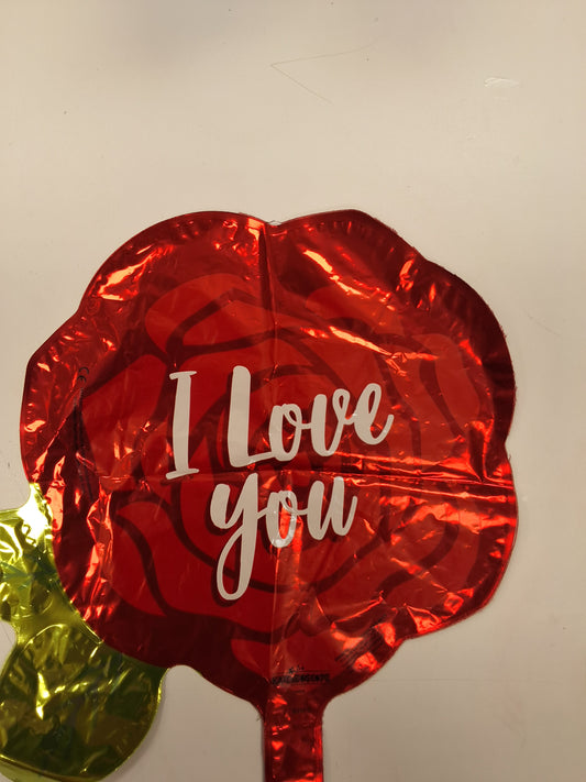 I Love You Stick Balloons