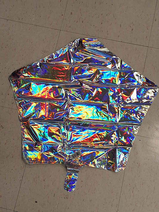 18in Iridescent Star Mylar Balloon