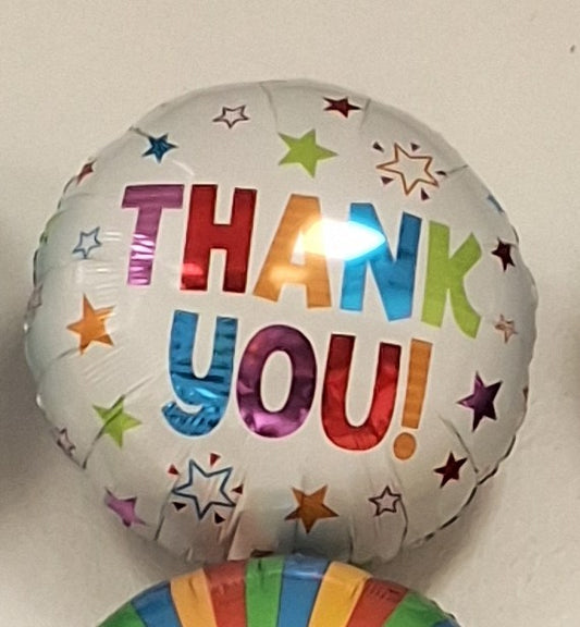 18in Thank You Mylar Balloon